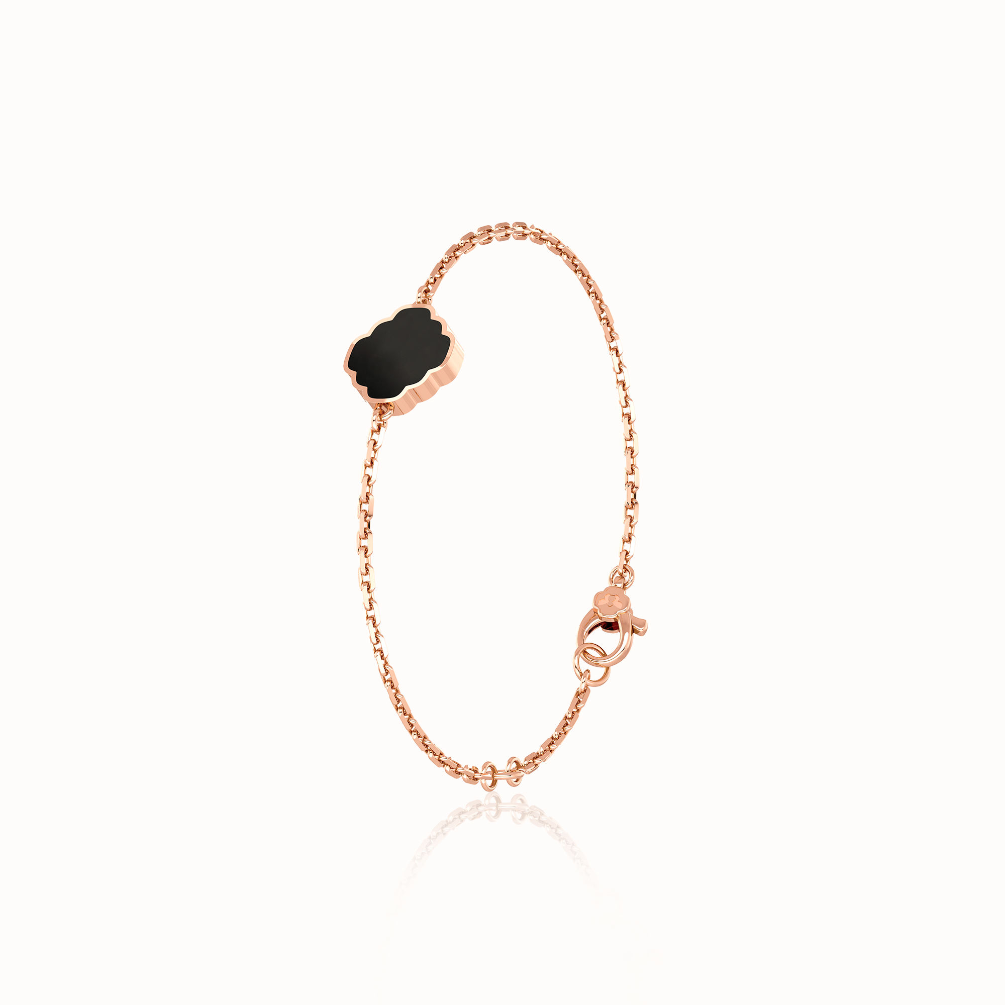 LUCK 18K Rose Gold and Chalcedony Bracelet